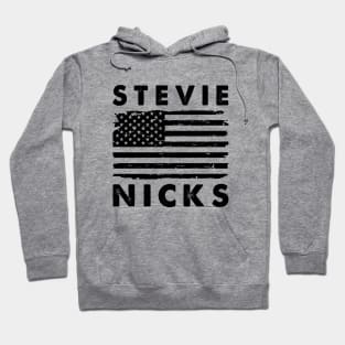 Retro American Flag Nicks Music Gift Hoodie